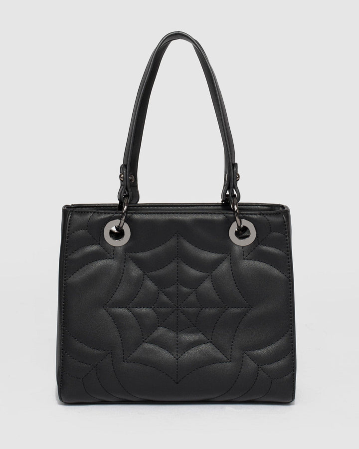 Colette by Colette Hayman Black Nirvana Web Tote Bag