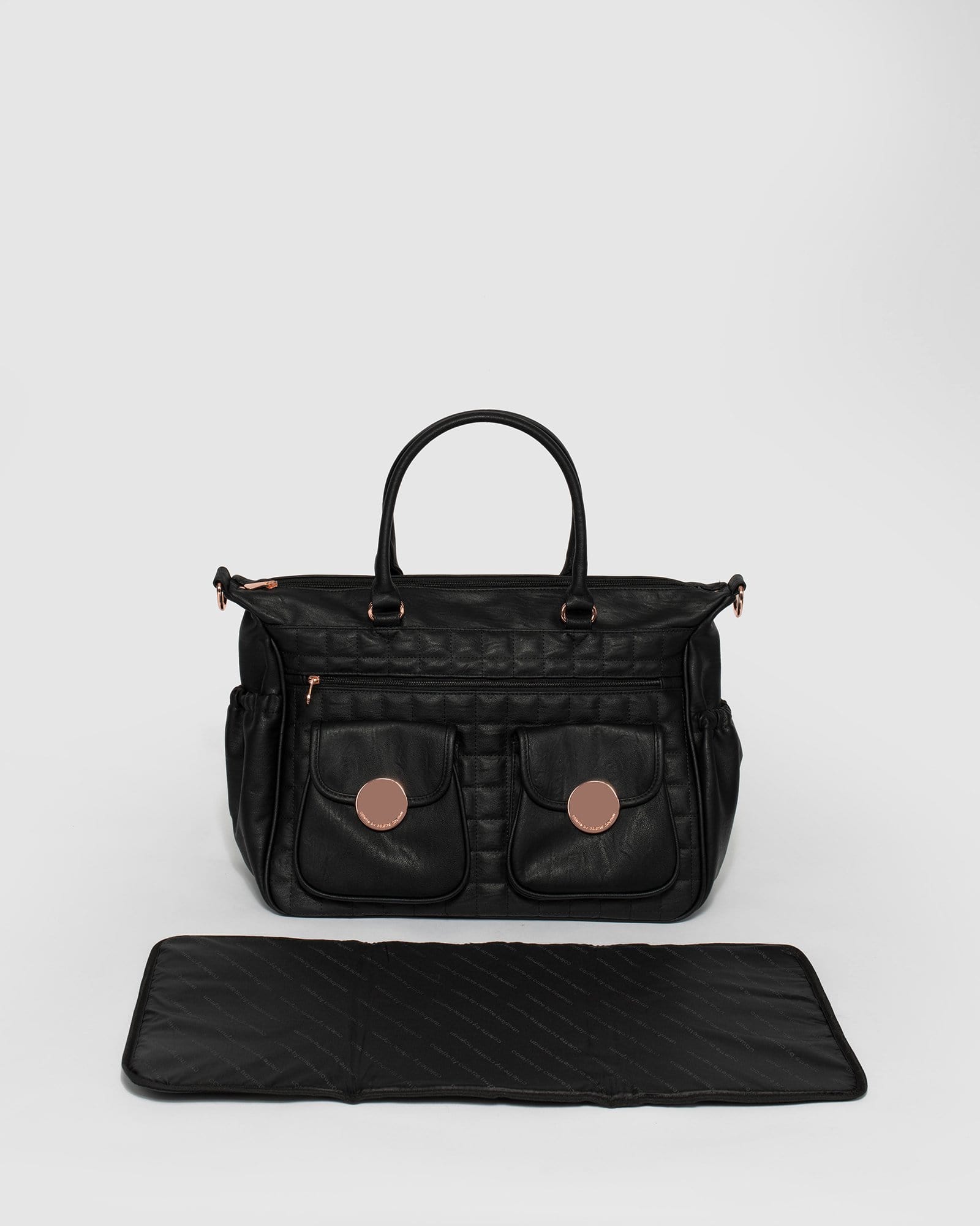 Black Baby Bag Set Black baby Nappy Bag Set Online colette by