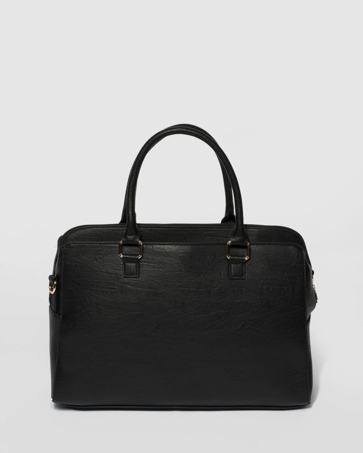 Black Taylor Pocket Tote Bag – colette by colette hayman