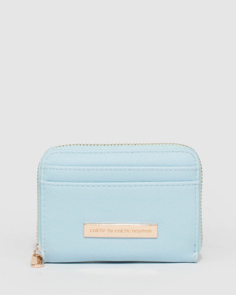 Blue Lexi Zip Purse colette by colette hayman