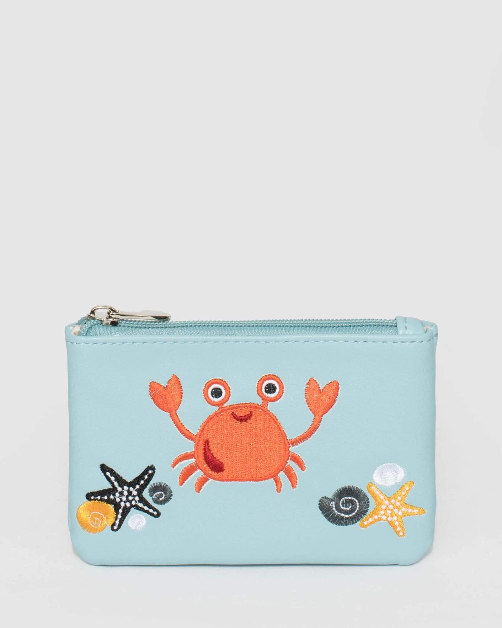 Blue Ocean Crab Purse Online | Colette Hayman – colette by colette hayman