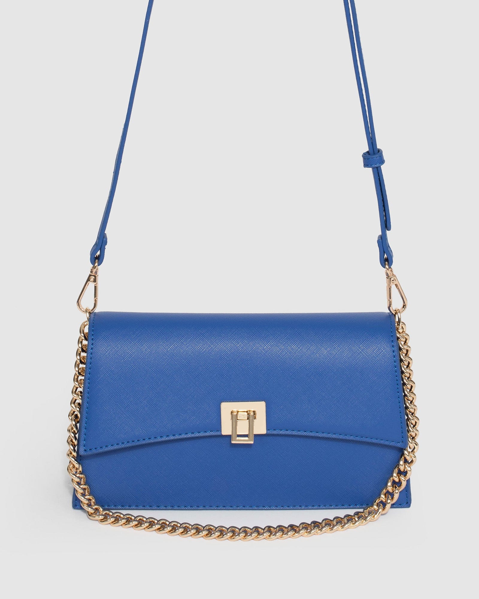 Blue Yamini Lock Shoulder Bag Online | Colette Hayman – colette by ...