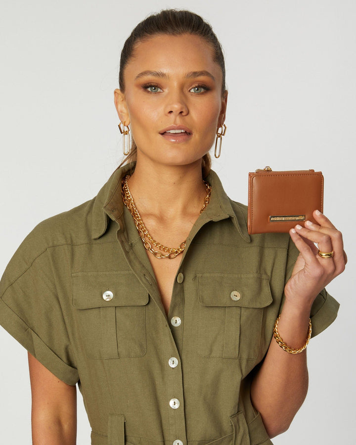 Colette by Colette Hayman Brown Han Mini Wallet