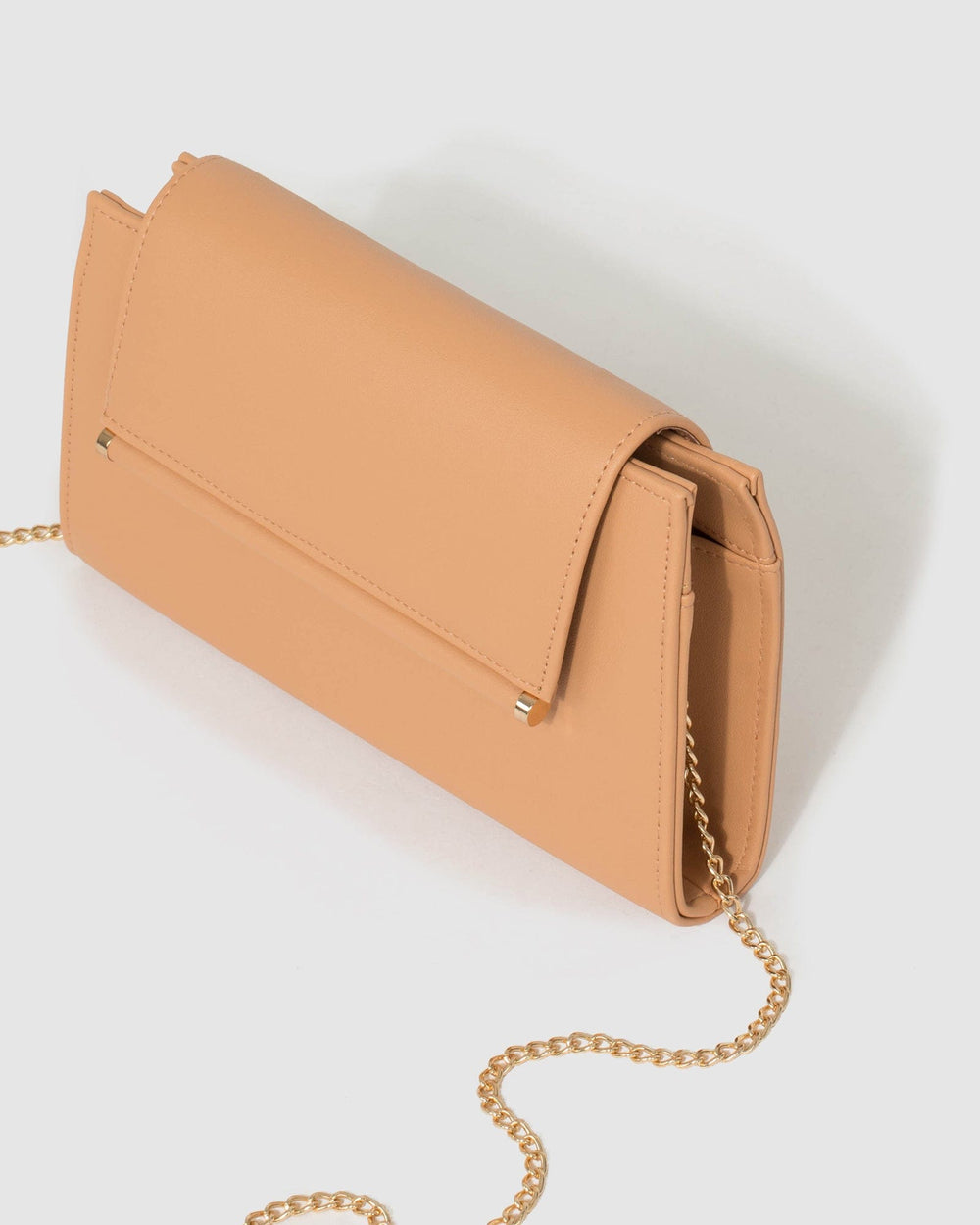 Céline Clutch bags Caramel Leatherette ref.242871 - Joli Closet