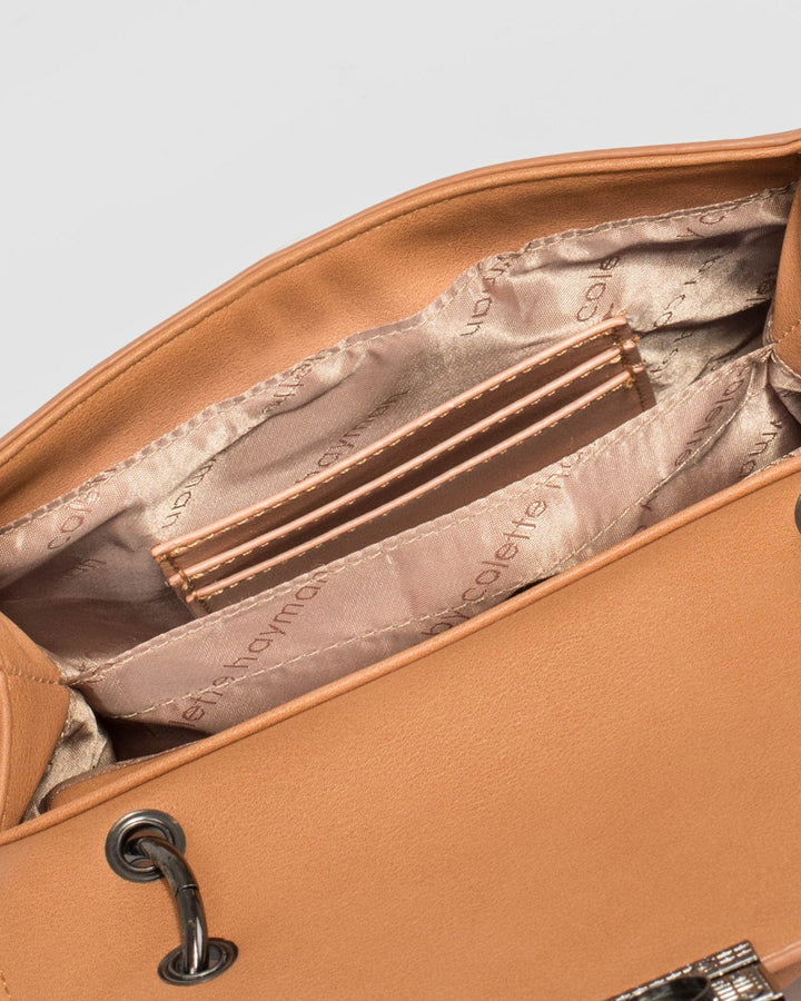 Caramel Mia Crossbody Bag | Crossbody Bags