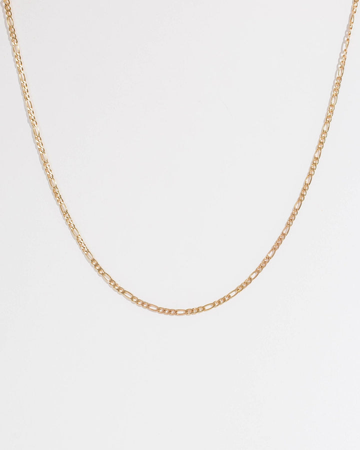 Colette by Colette Hayman Gold 48cm Figaro Chain Necklace