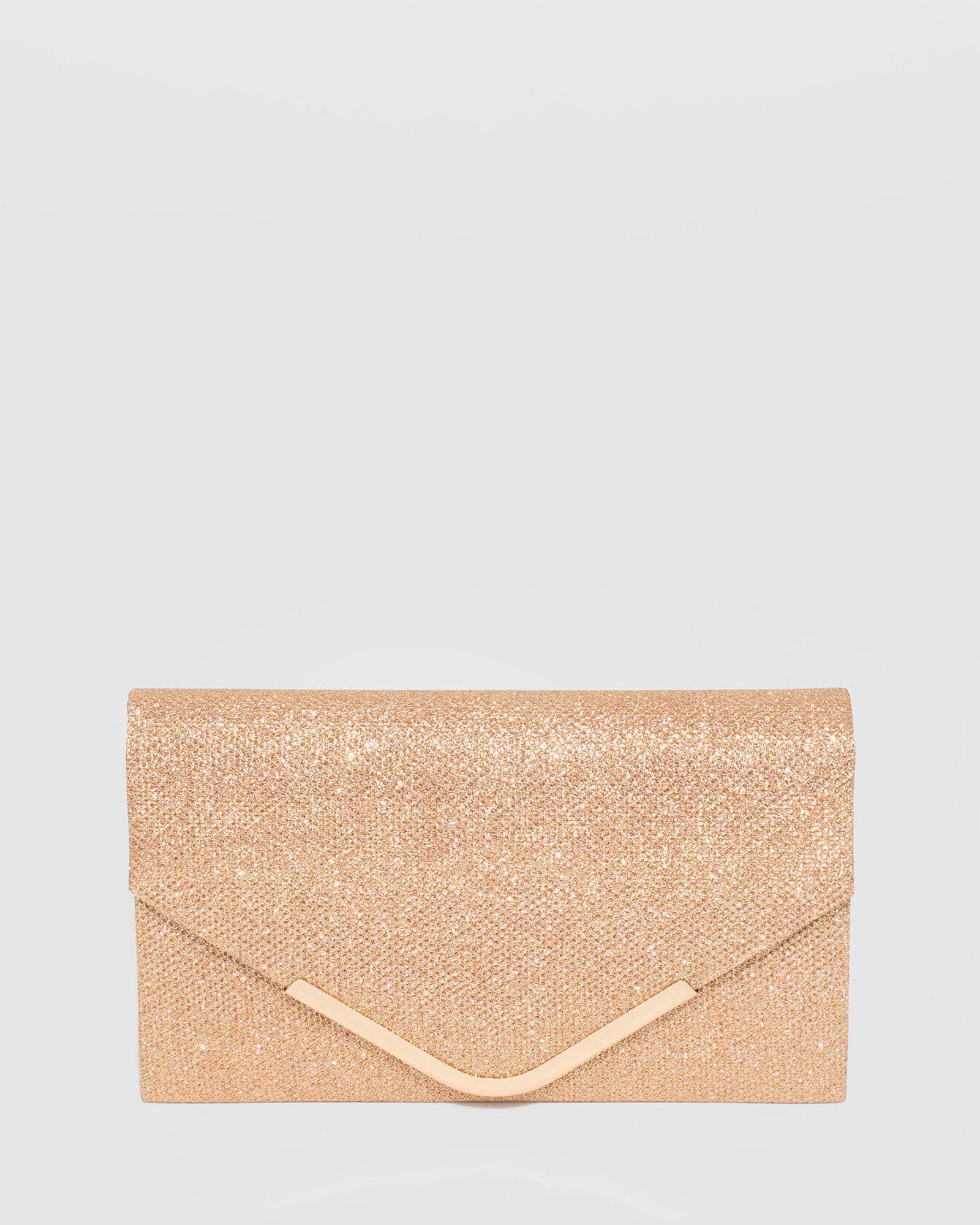 Gold Lila Envelope Clutch Bag – colette by colette hayman