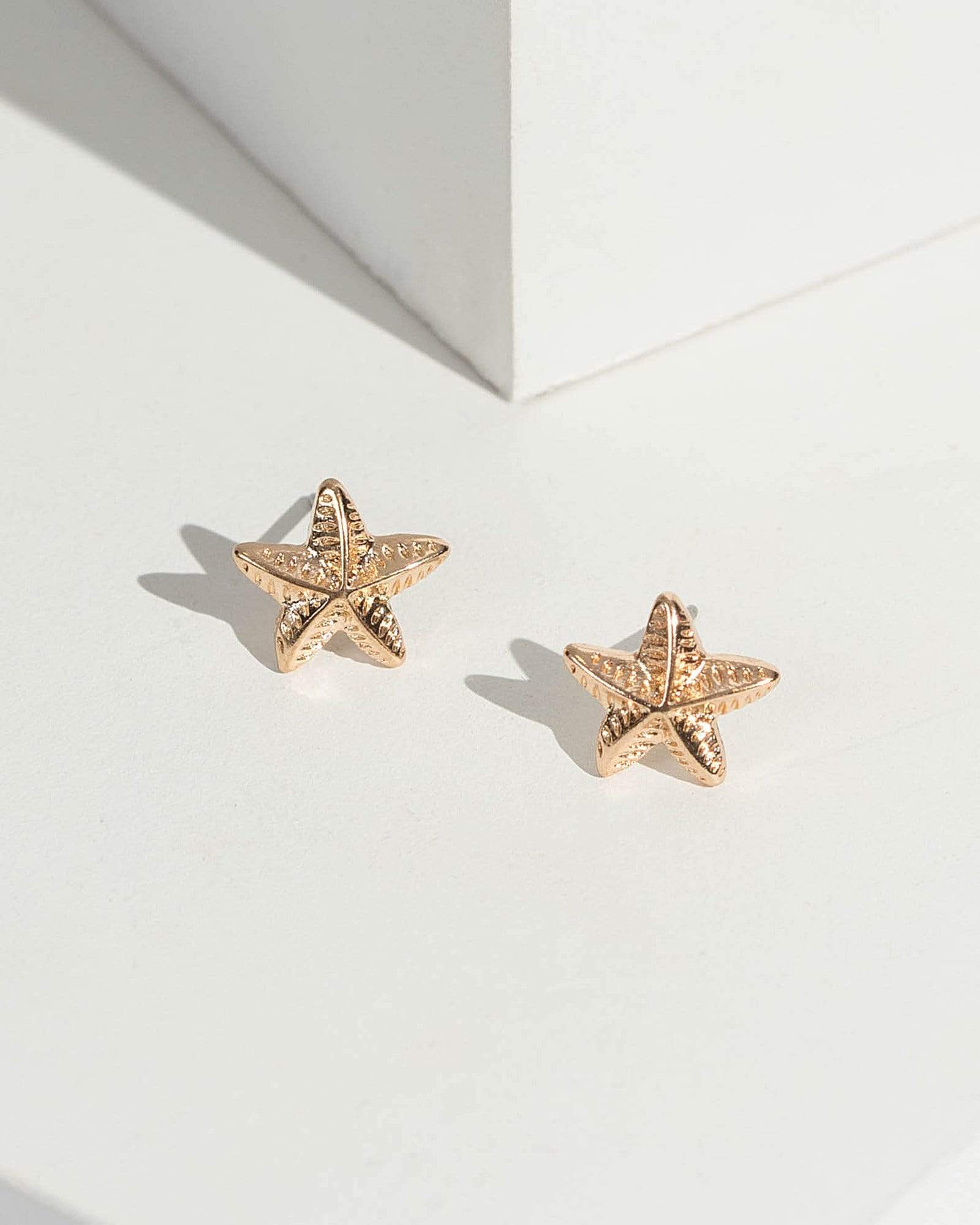 Buy Starfish Rose Gold CZ Stud Earrings, Minimalist Star Stud, CZ Layering  Delicate Studs, Seastar Studs, 925 Sterling Silver, Demi-fine Jewelry  Online in India - Etsy