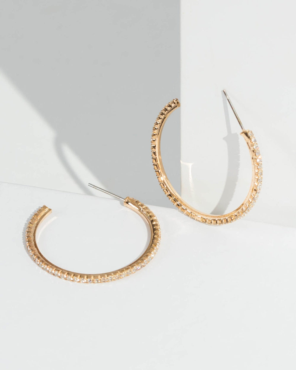 Colette Hoop Earrings in Gold