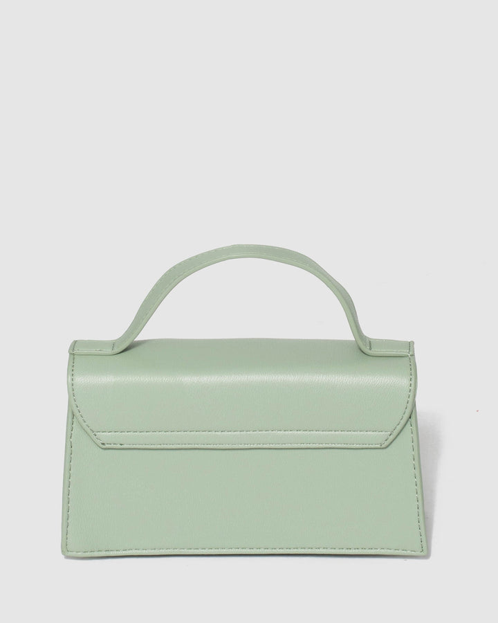 Colette by Colette Hayman Green Luna Lock Mini Bag