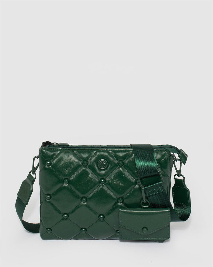 Colette by Colette Hayman Green MJ Webbing Crossbody Bag