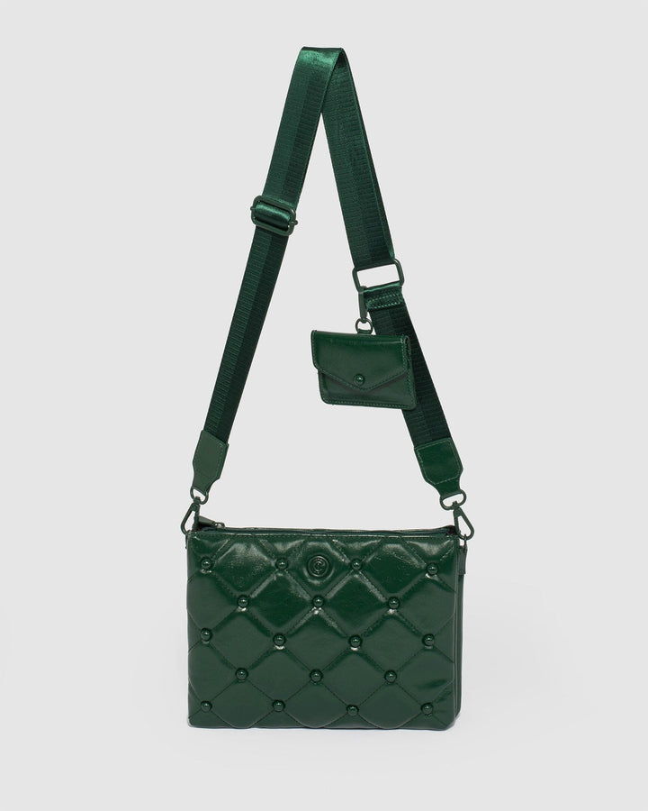 Colette by Colette Hayman Green MJ Webbing Crossbody Bag