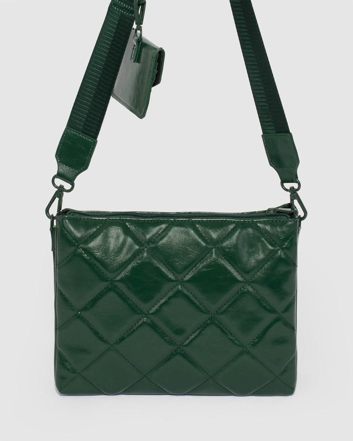 Colette by Colette Hayman Green MJ Webbing Crossbody Bag