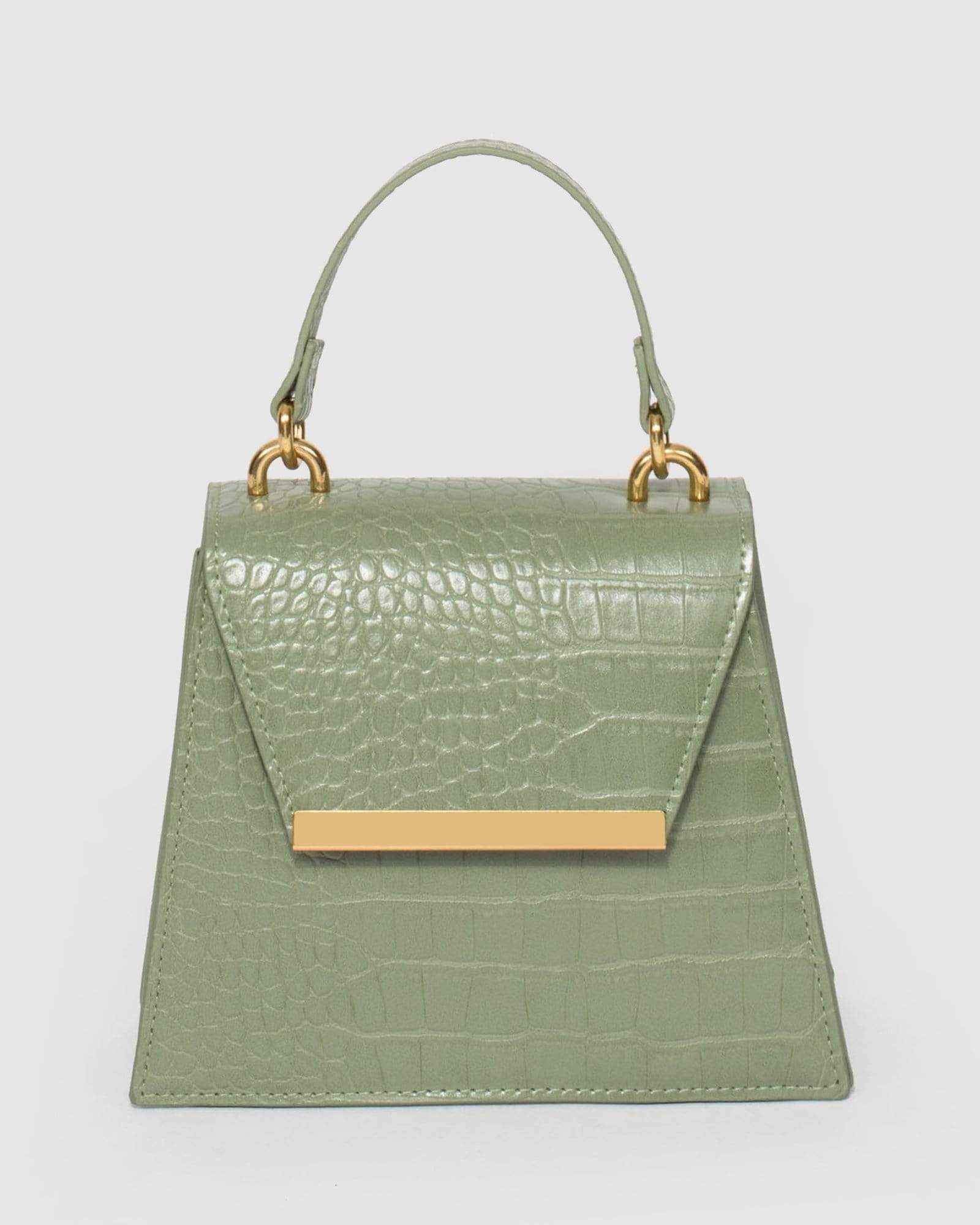 Green Savannah Top Handle Bag Online | Colette Hayman – colette by ...