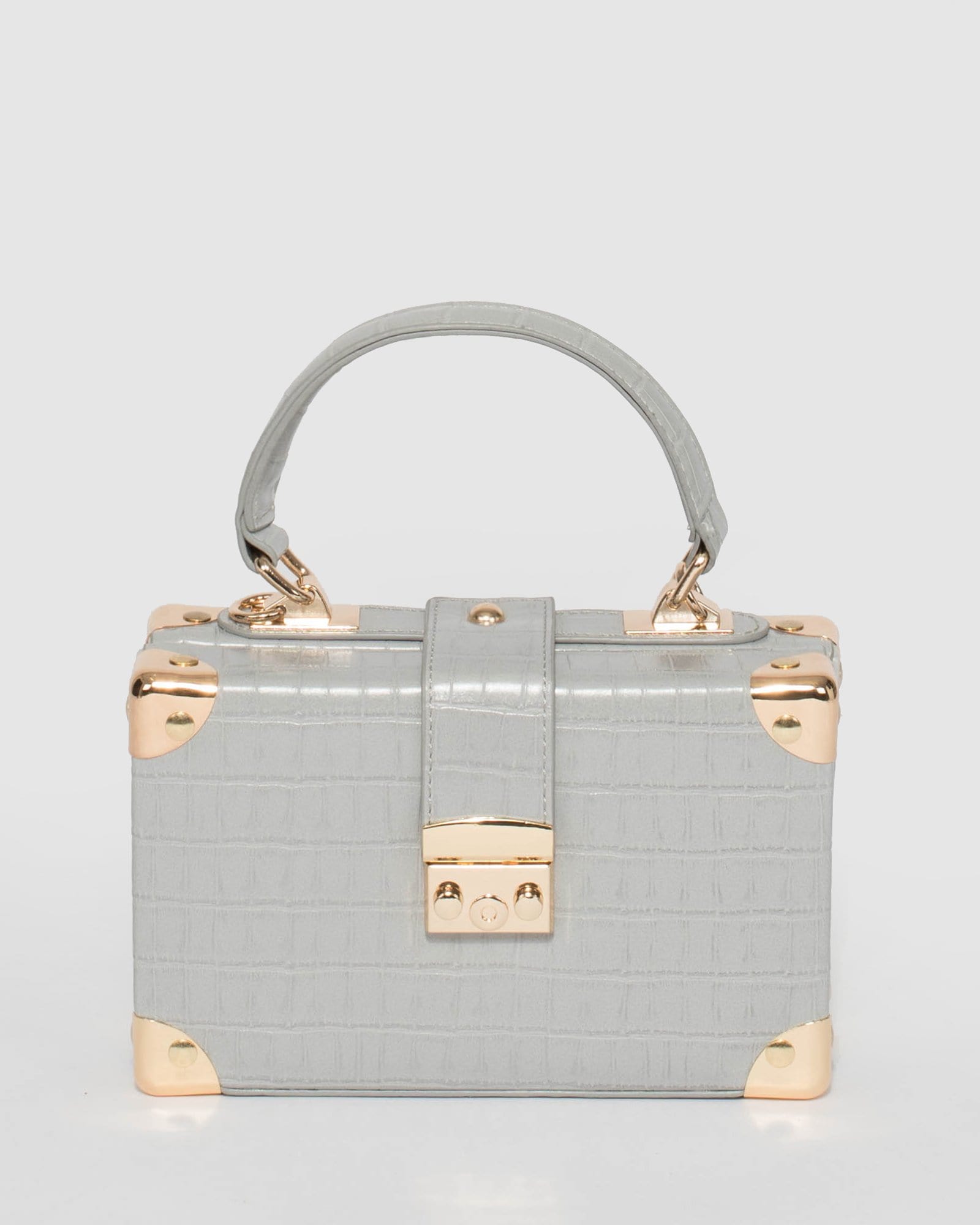 Grey Kendall Trunk Bag Online Colette Hayman colette by