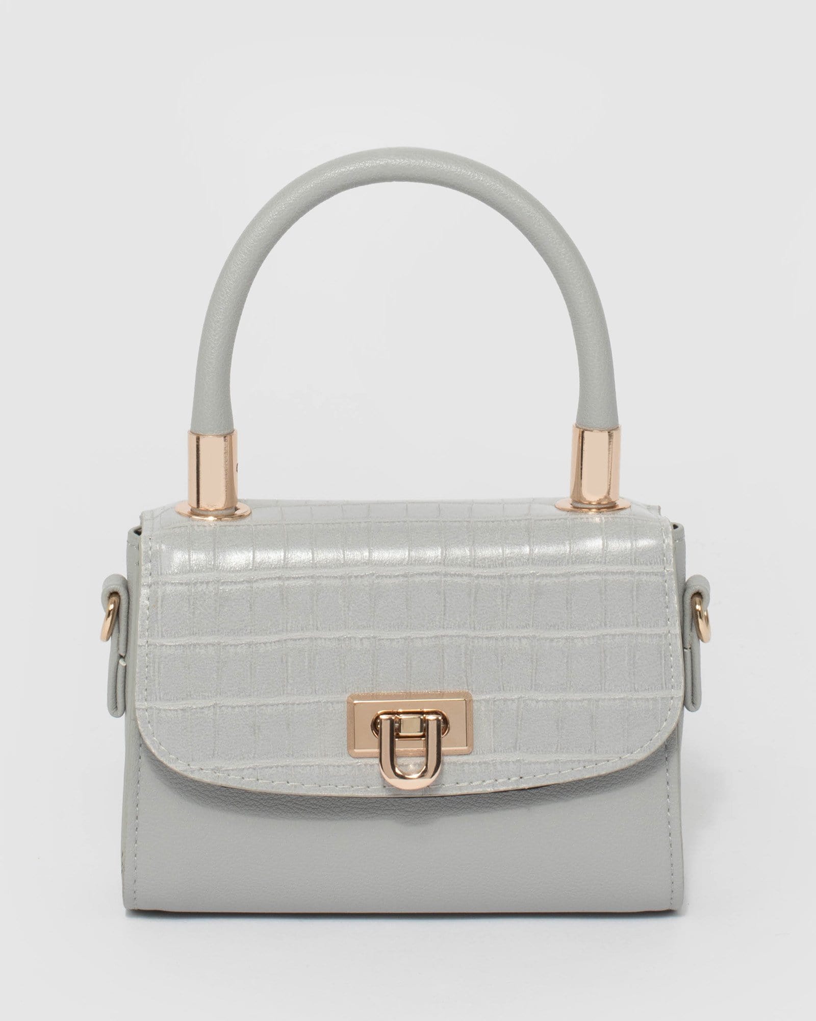 Grey Kiki Lock Mini Bag Online | Colette Hayman – colette by colette hayman