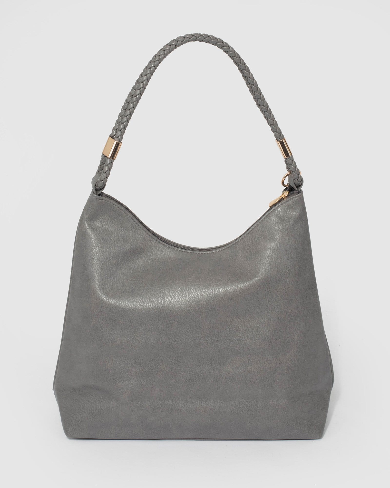 Grey Nina Double Strap Slouch Bag colette by colette hayman