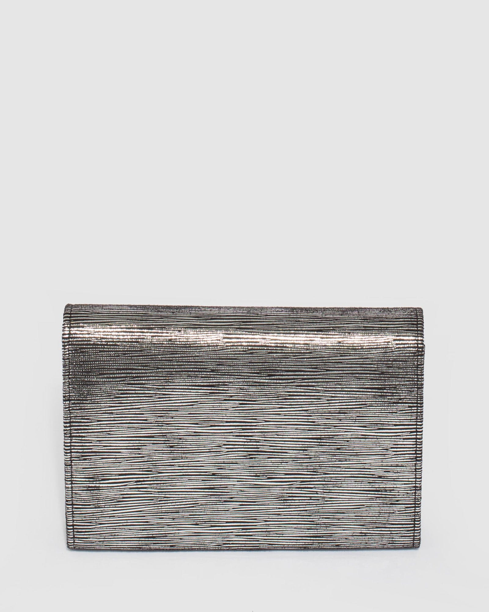 Gunmetal Alexa Clutch Bag Online Colette Hayman colette by