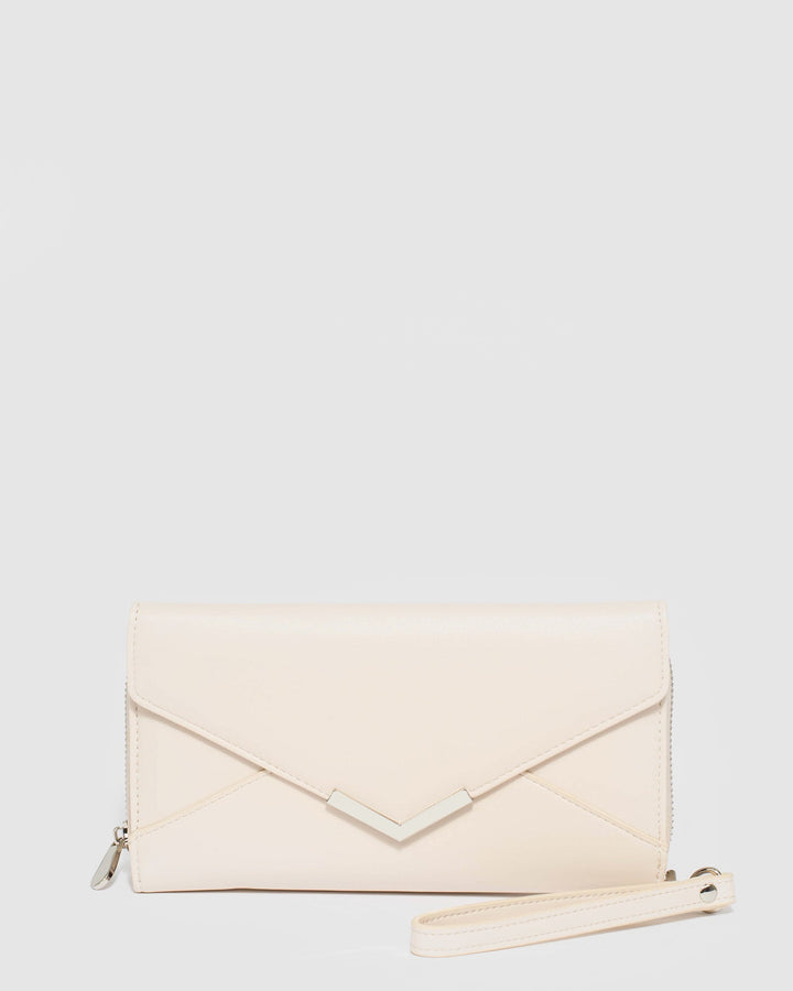 Colette by Colette Hayman Ivory Ally Envelope Wallet