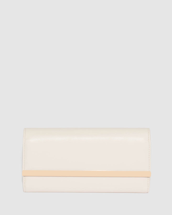 Colette by Colette Hayman Ivory Natalie Edge Bar Wallet