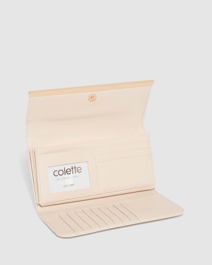 Colette by Colette Hayman Ivory Natalie Edge Bar Wallet