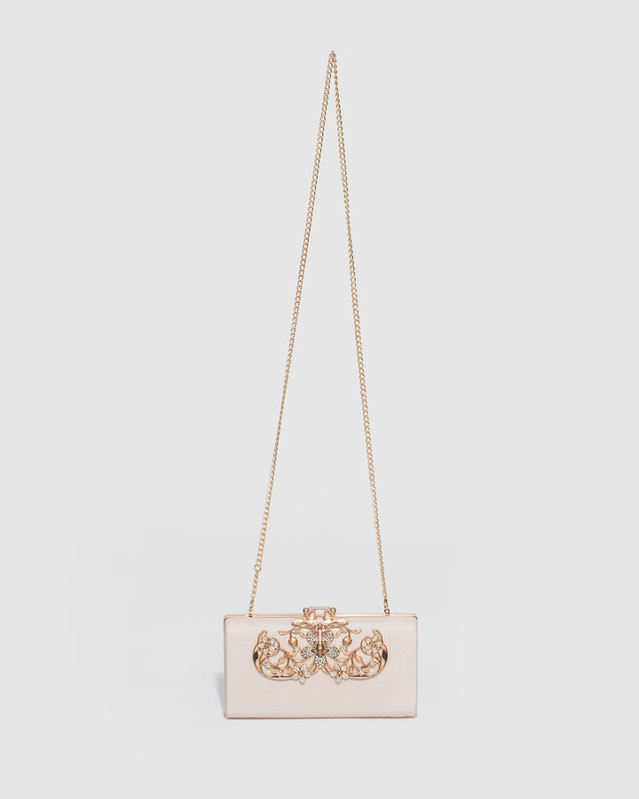 Colette by Colette Hayman Ivory Victoria Clip Clutch Bag