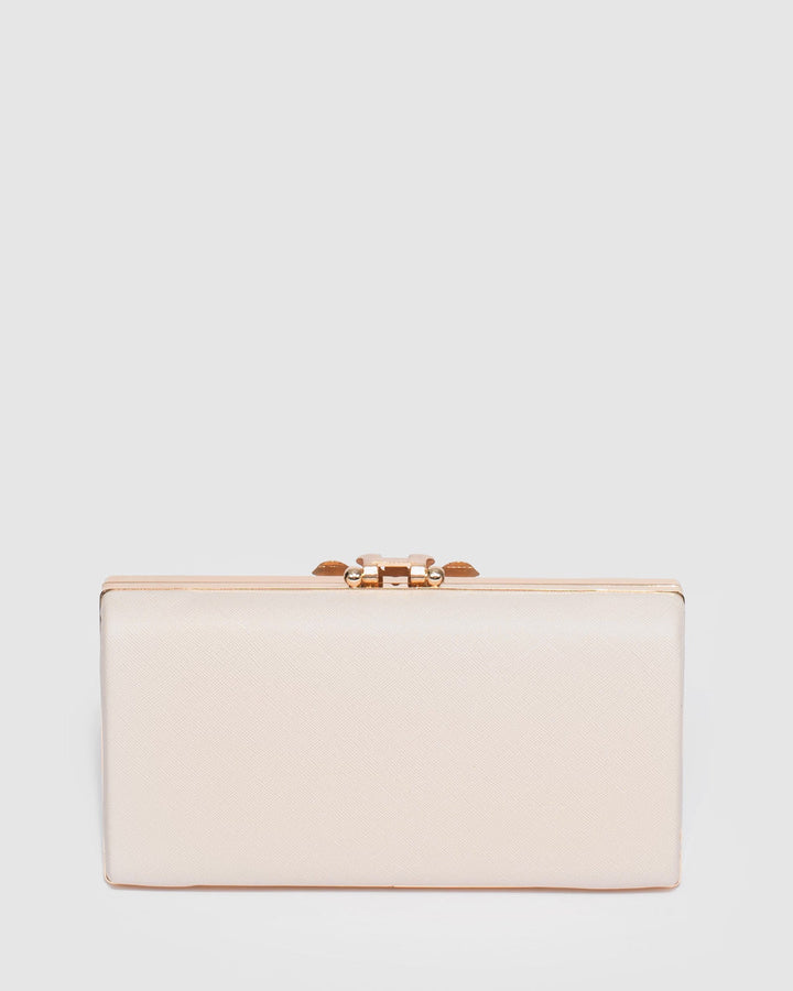 Colette by Colette Hayman Ivory Victoria Clip Clutch Bag