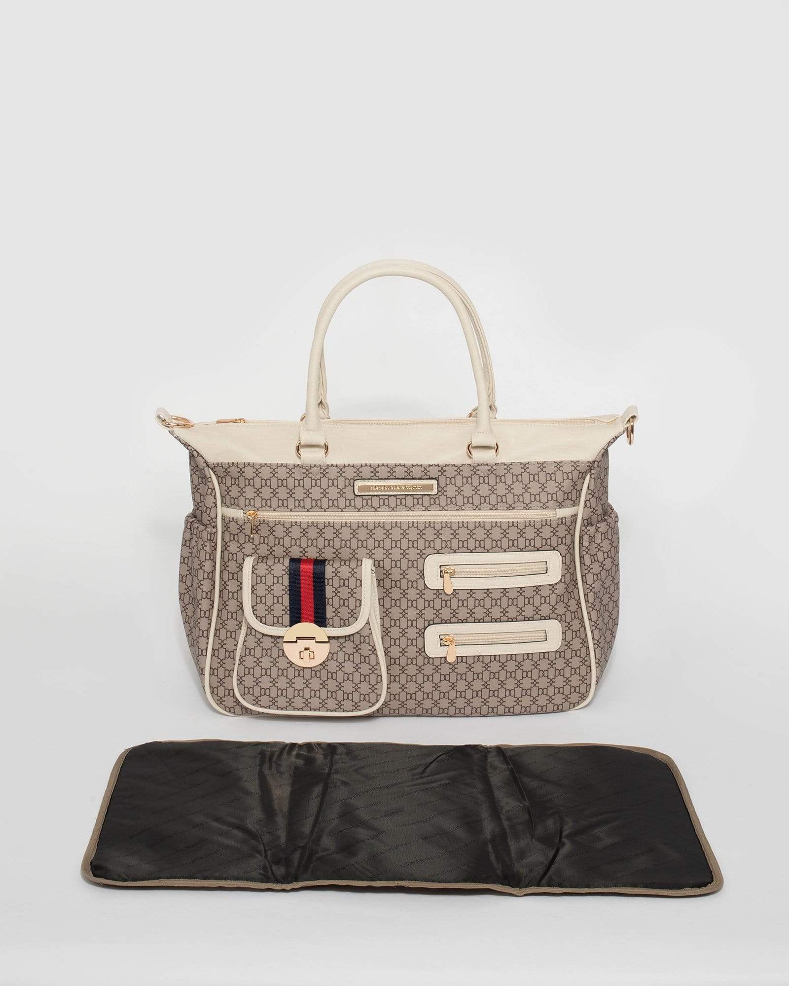Cloth travel bag Louis Vuitton Brown in Fabric  20585755