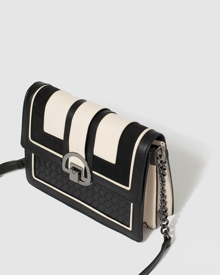 Multi Colour Orsola Lock Crossbody Bag | Crossbody Bags