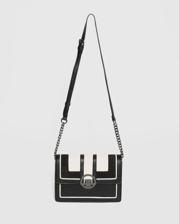 Multi Colour Orsola Lock Crossbody Bag | Crossbody Bags