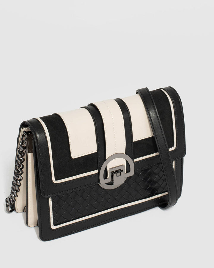 Multi Colour Orsola Lock Crossbody Bag | Crossbody Bags