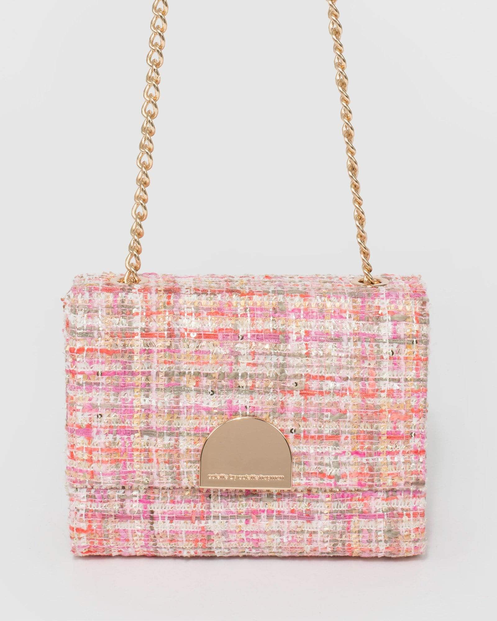 Multi Colour Pink Moxie Chain Bag Online | Colette Hayman – colette by ...