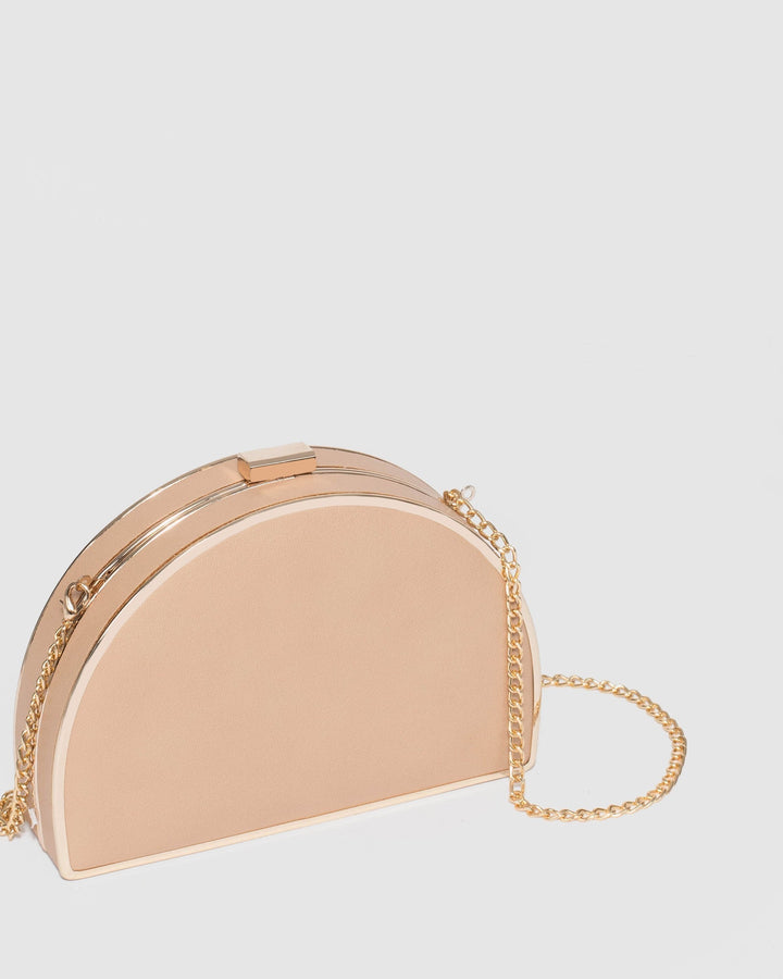 Colette by Colette Hayman Nude Elena Clutch Bag