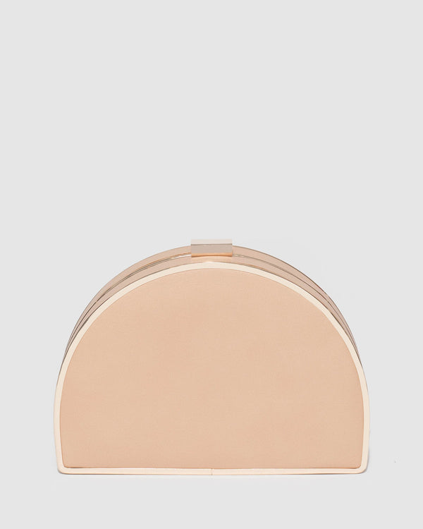 Colette by Colette Hayman Nude Elena Clutch Bag