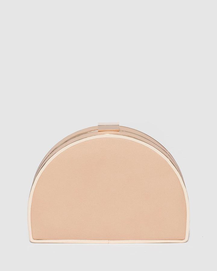 Colette by Colette Hayman Nude Elena Clutch Bag