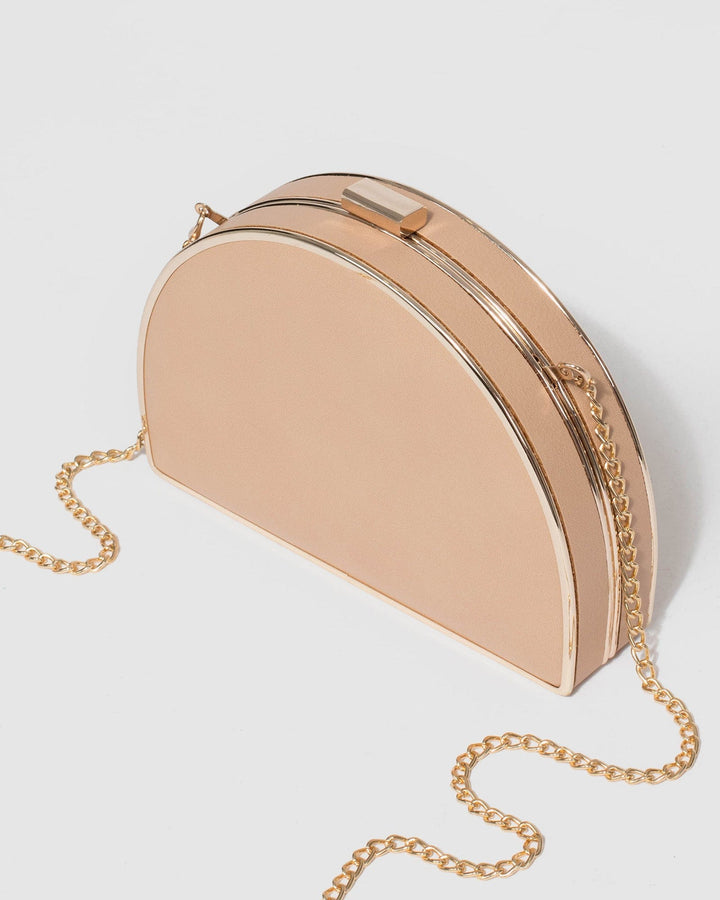 Colette by Colette Hayman Nude Elena Clutch Bag