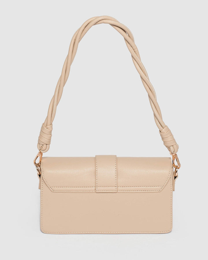 Colette by Colette Hayman Nude Francesca Twist Tote Bag