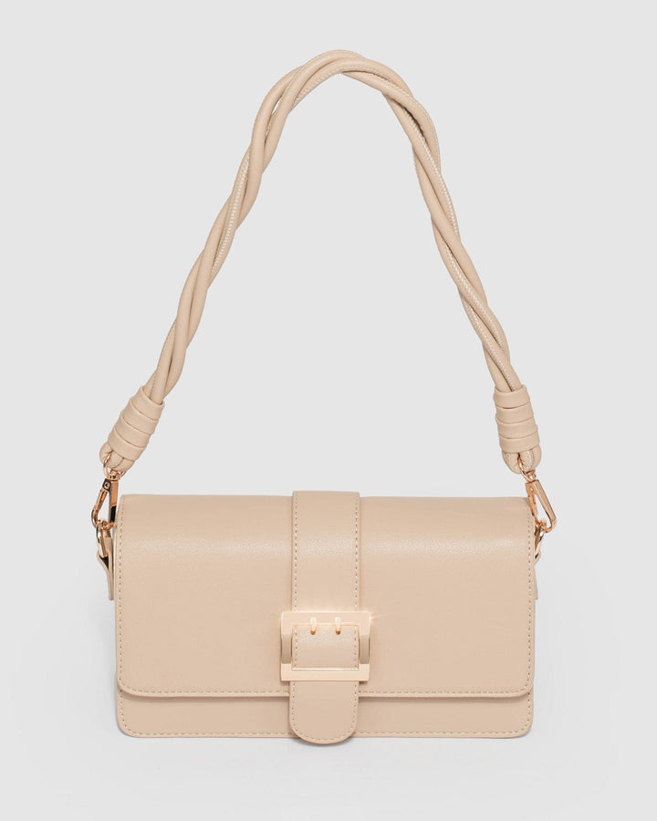 Colette by Colette Hayman Nude Francesca Twist Tote Bag