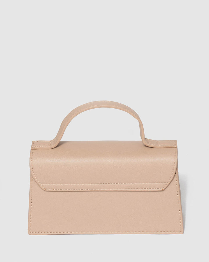 Colette by Colette Hayman Nude Luna Lock Mini Bag