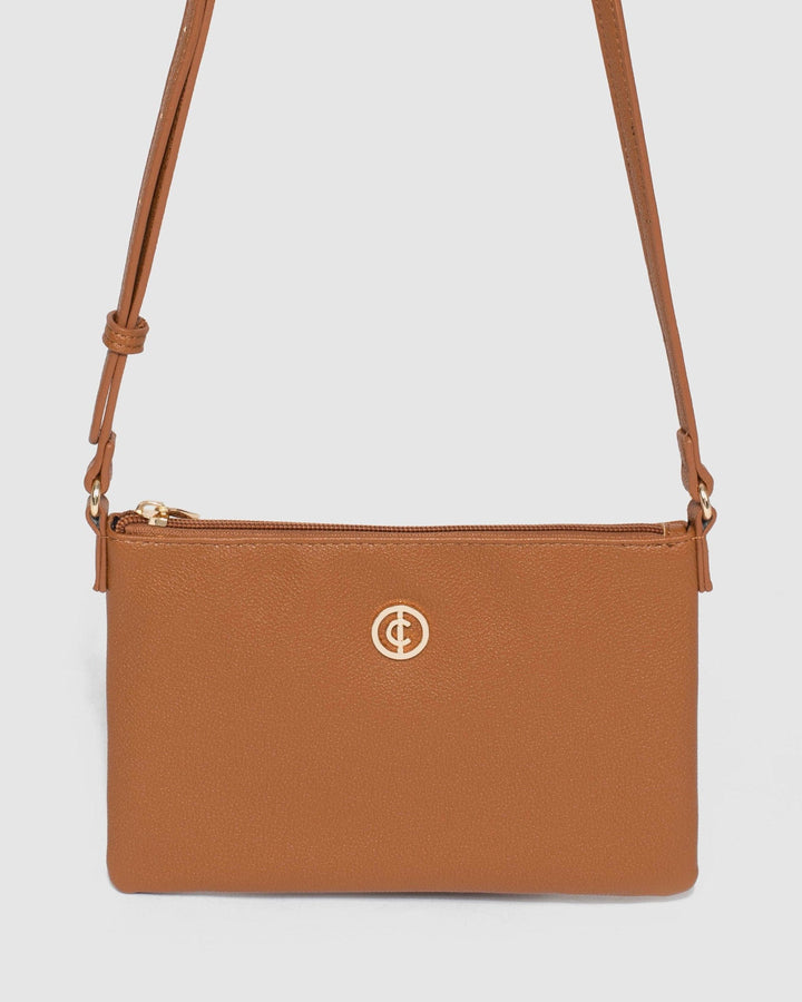 Colette by Colette Hayman Peta Tan Crossbody Bag