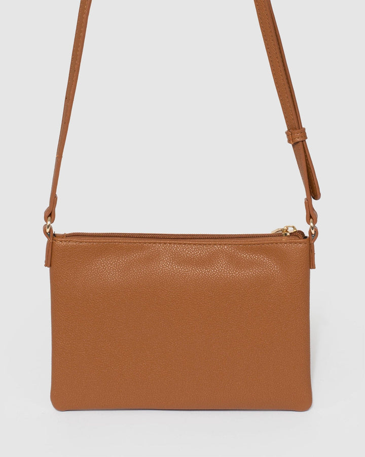 Colette by Colette Hayman Peta Tan Crossbody Bag