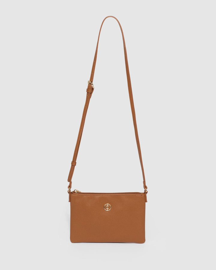 Colette by Colette Hayman Peta Tan Crossbody Bag