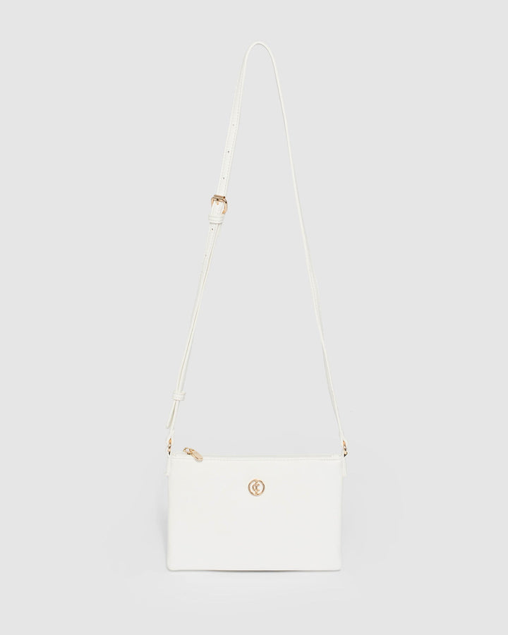 Colette by Colette Hayman Peta White Crossbody Bag