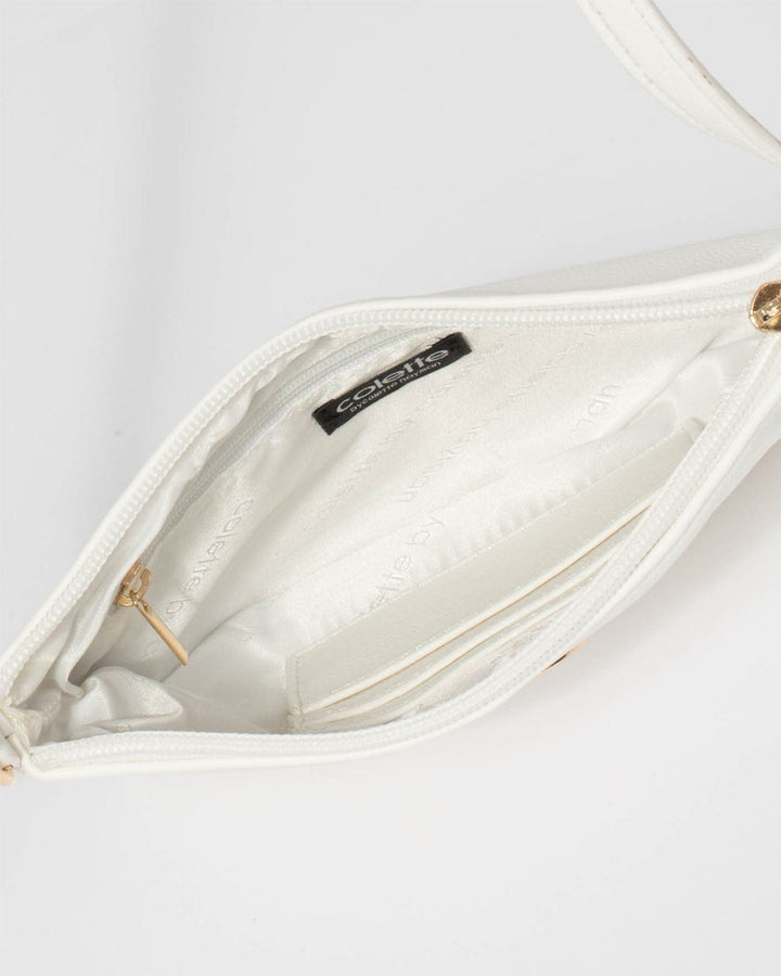 Colette by Colette Hayman Peta White Crossbody Bag