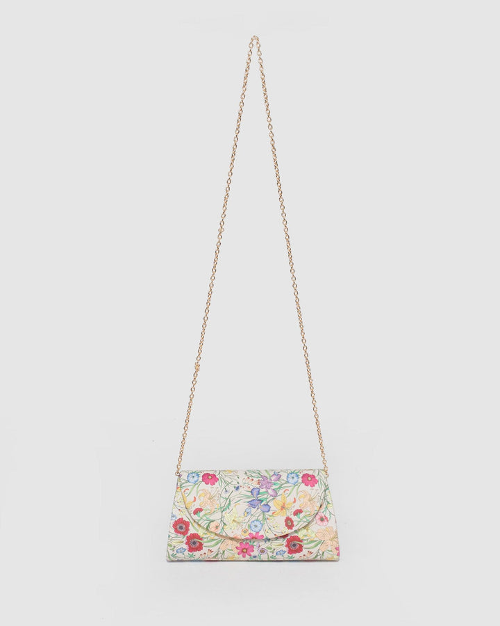 Colette by Colette Hayman Print Leaha Fold Over Clutch Bag