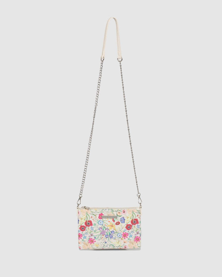 Colette by Colette Hayman Print Peta Chain Crossbody Bag