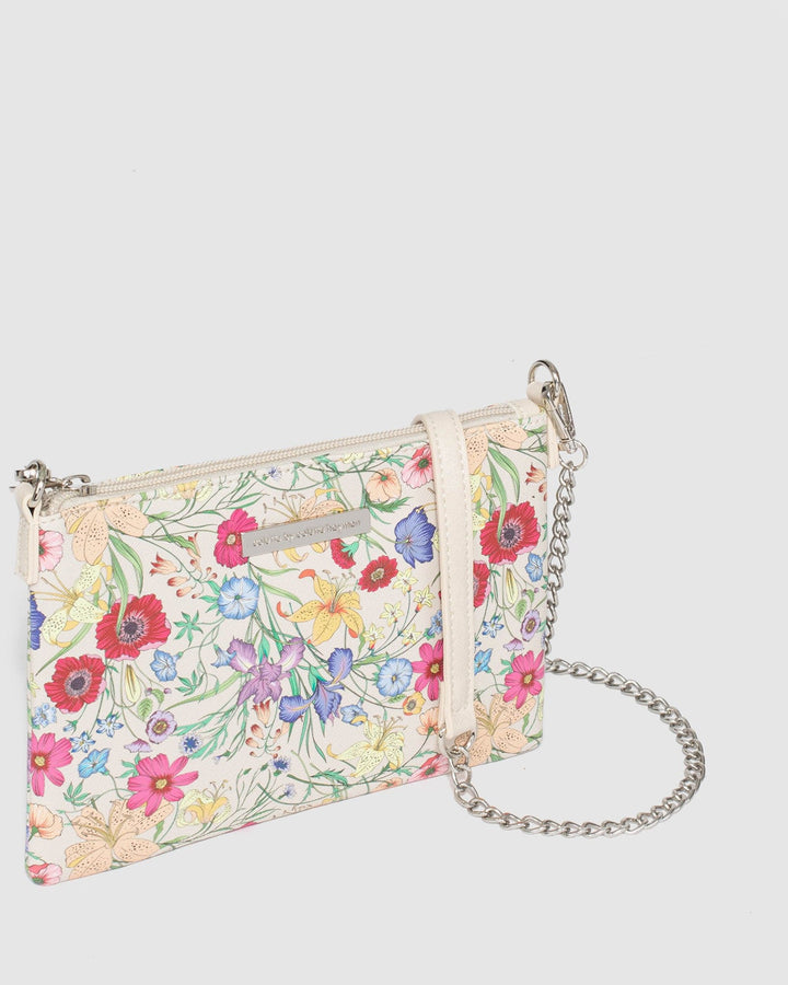 Colette by Colette Hayman Print Peta Chain Crossbody Bag