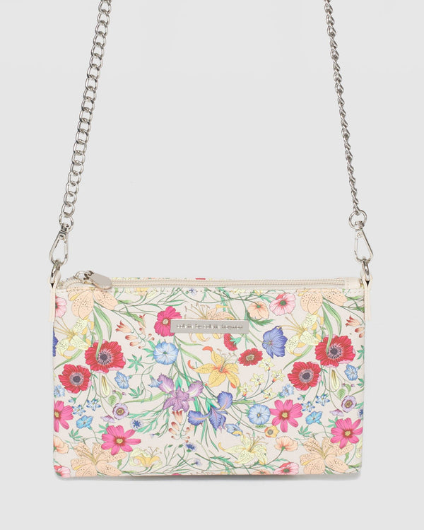 Colette by Colette Hayman Print Peta Chain Crossbody Bag