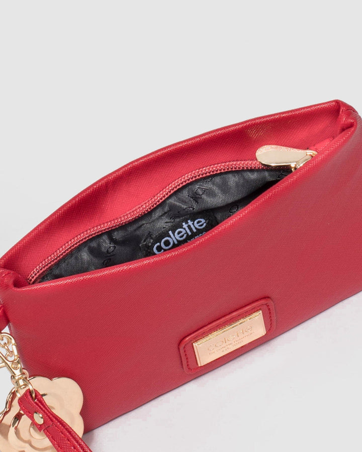 Colette by Colette Hayman Red Frances Flower Purse