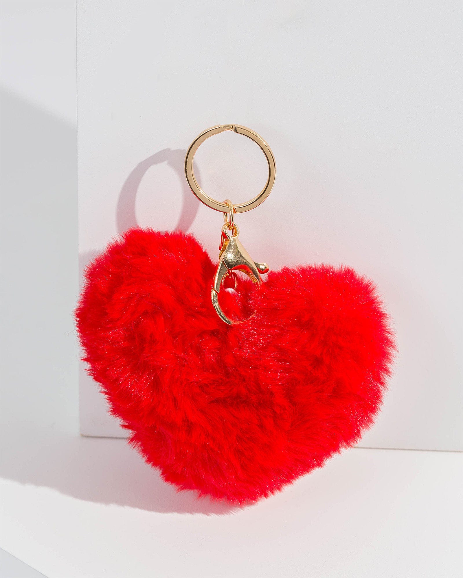 Red clearance heart keychain